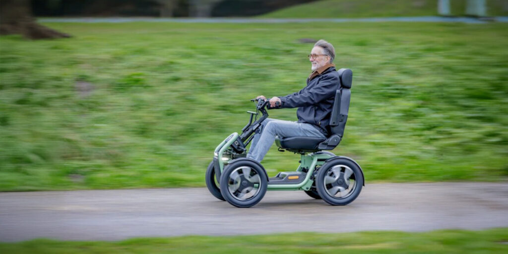 Moderne sportieve Scootmobiel